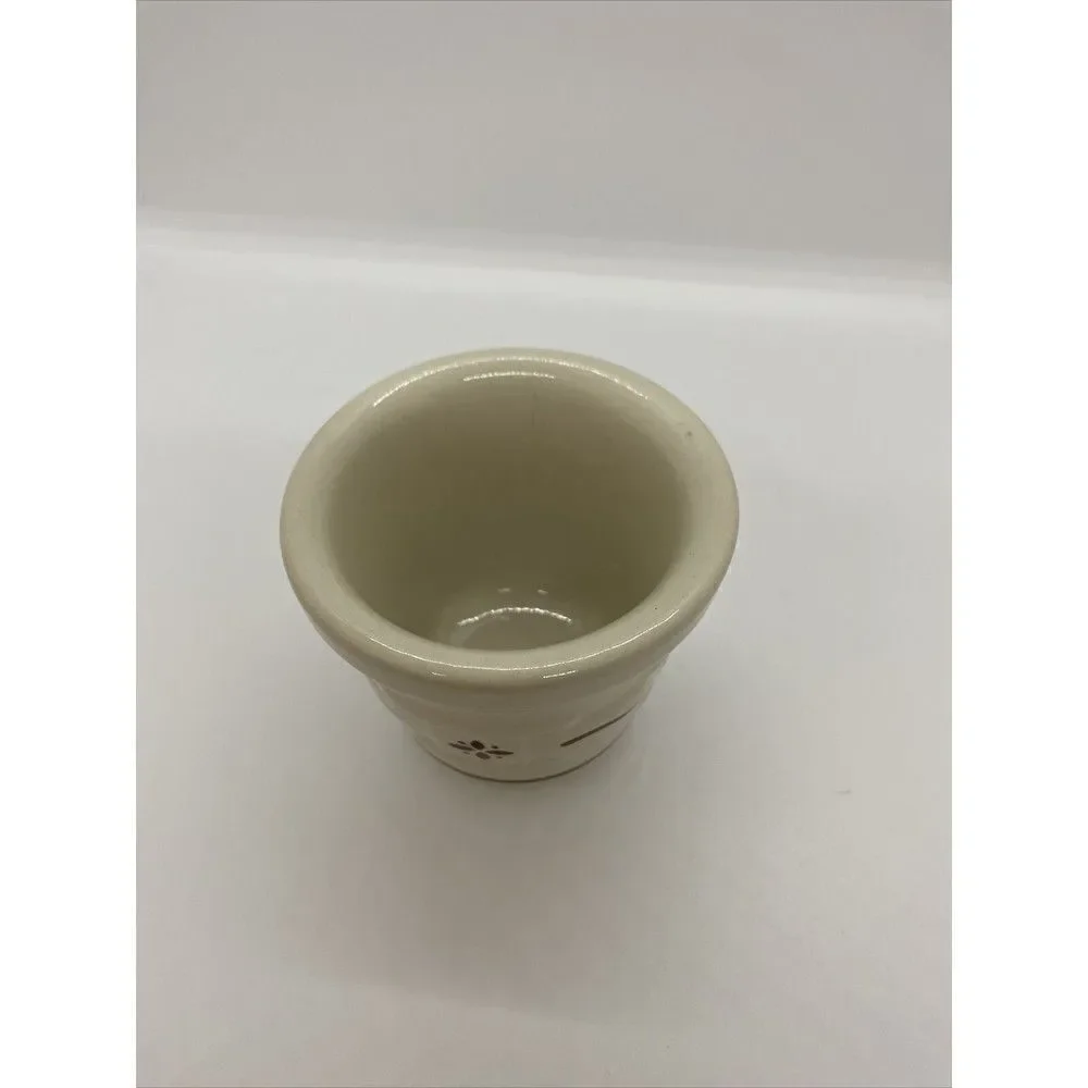 Longaberger Pottery Traditional Red Votive Holder